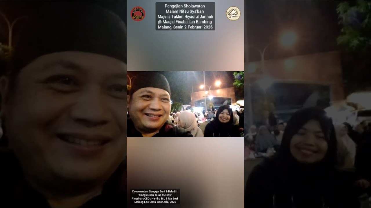 Pengajian Malam Nifsu Sya'ban Ryadlul Jannah di Masjid Fisabilillah Blimbing Malang 2026