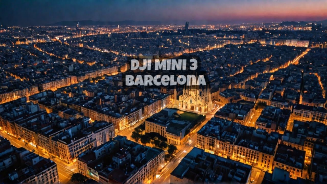 Barcelona From Above: A Night In The Sky