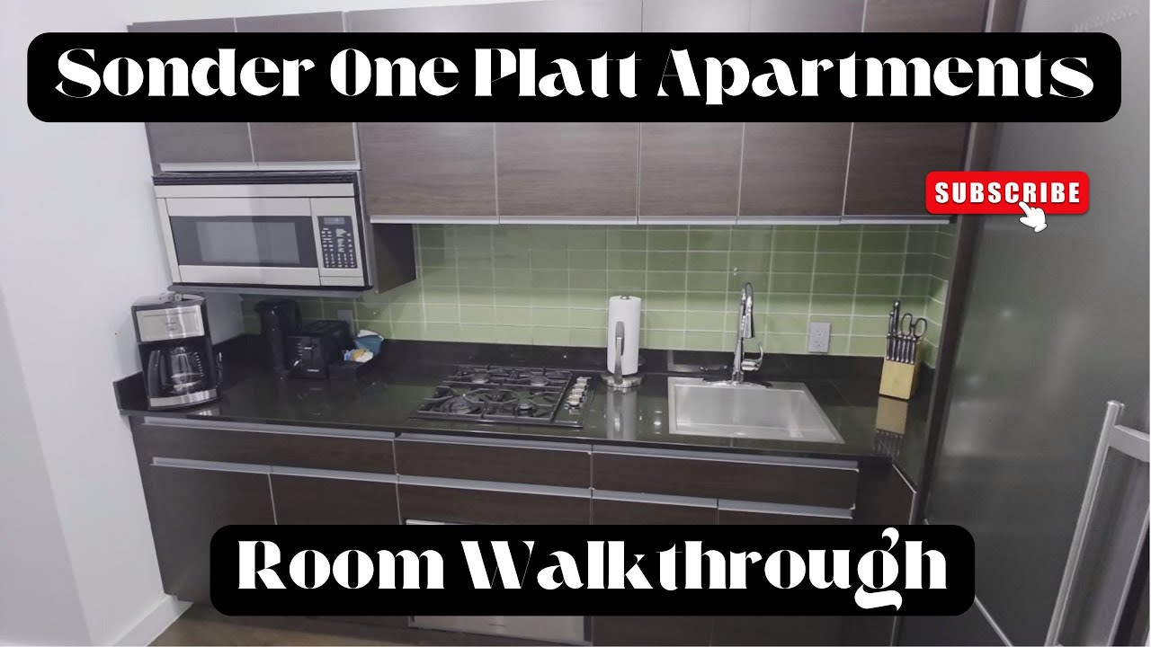 Sonder One Platt Apartments Financial District - 1 Bedroom Apartment, 2 Queen, Sofa bed | Room Tour