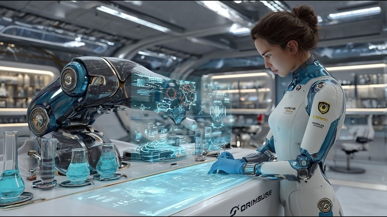 Welcome to Tomorrow Future City 2500 Utopian Sci Fi City Ambience