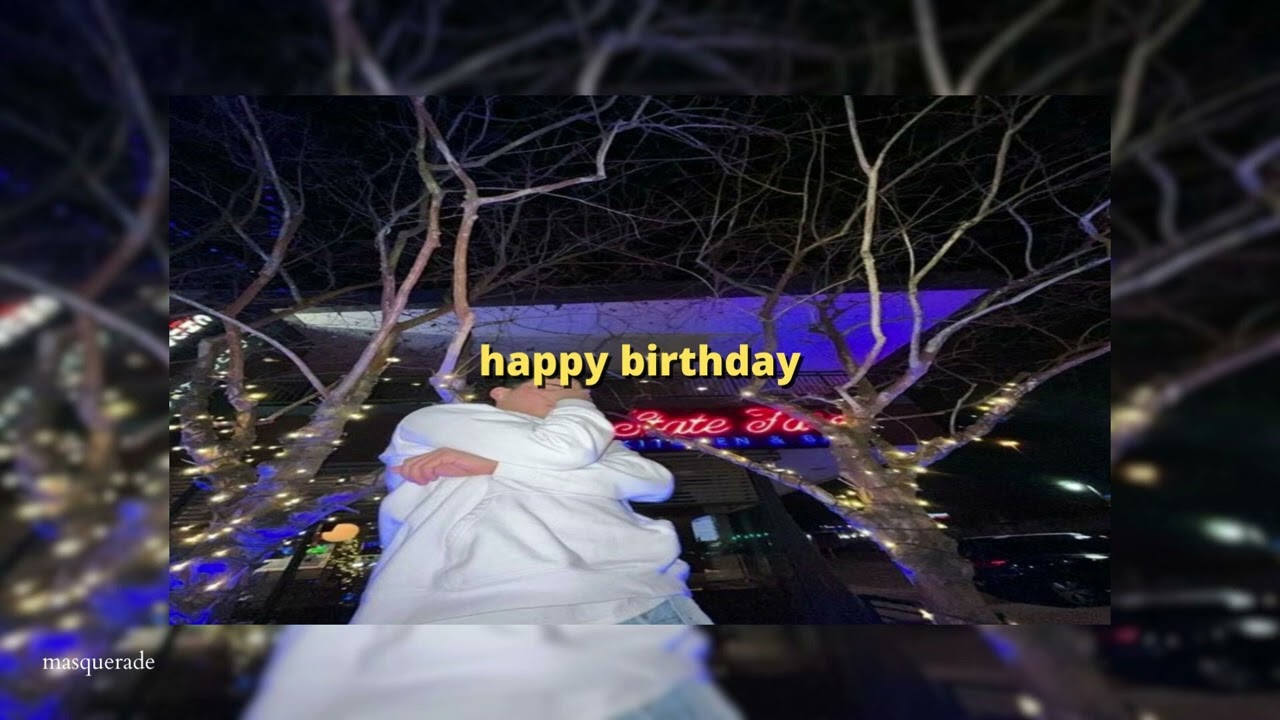 sfera ebbasta - happy birthday (sped up)