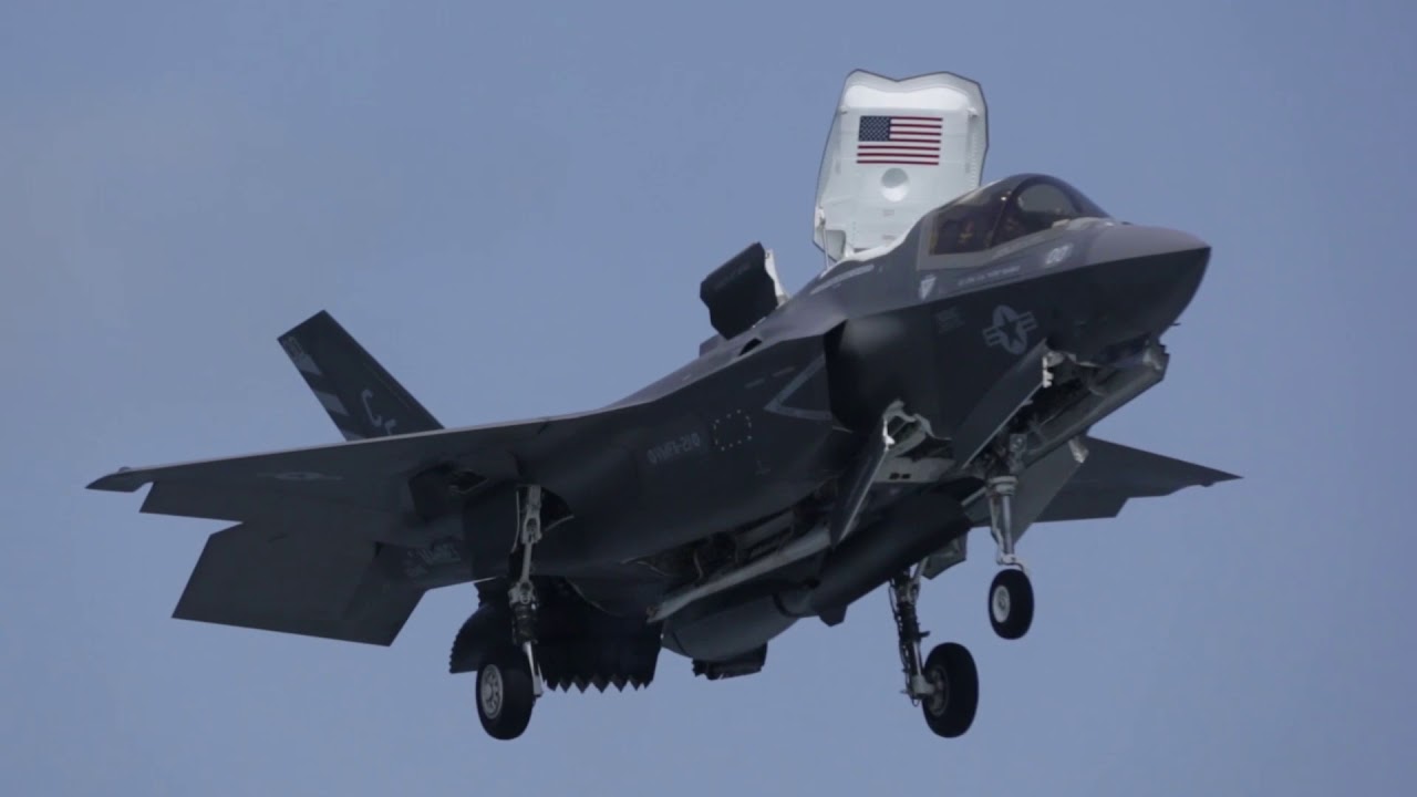 F-35B From USS Essex Conducts Its 1st Combat Strike