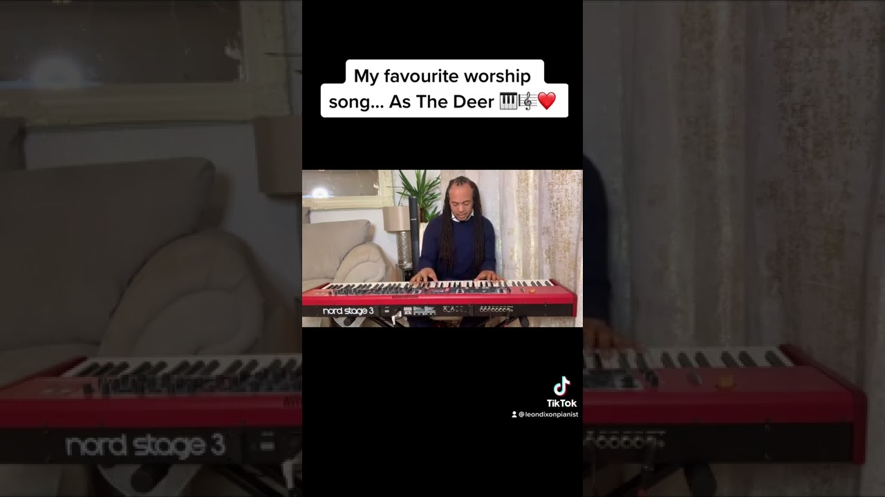 @leondixonpianist playing As The Deer