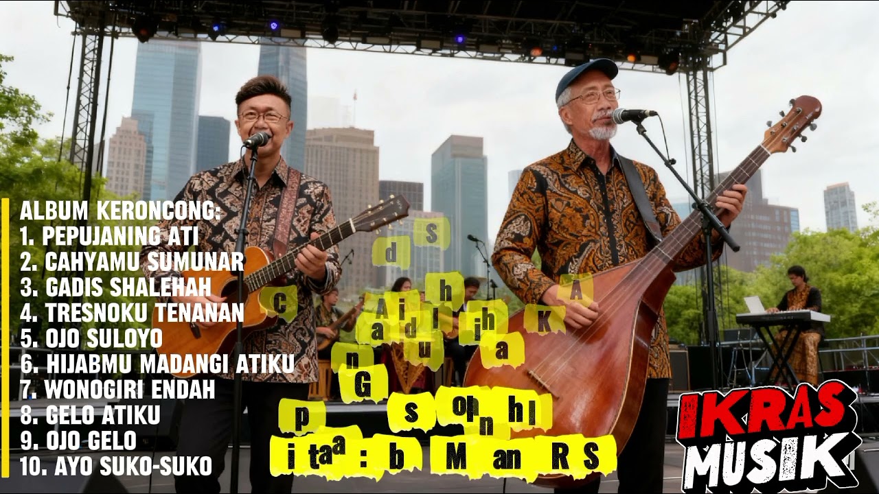 10 LAGU KERONCONG MODEREN RELIGI II BY ABDUL MANAN IKRAS MUSIK FT ROMO KYAI INDARWNTO 