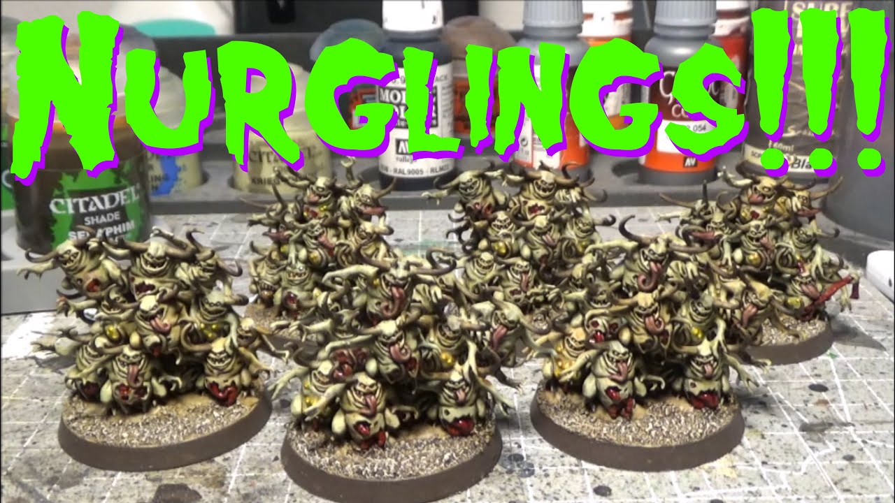 Painting Nurglings!