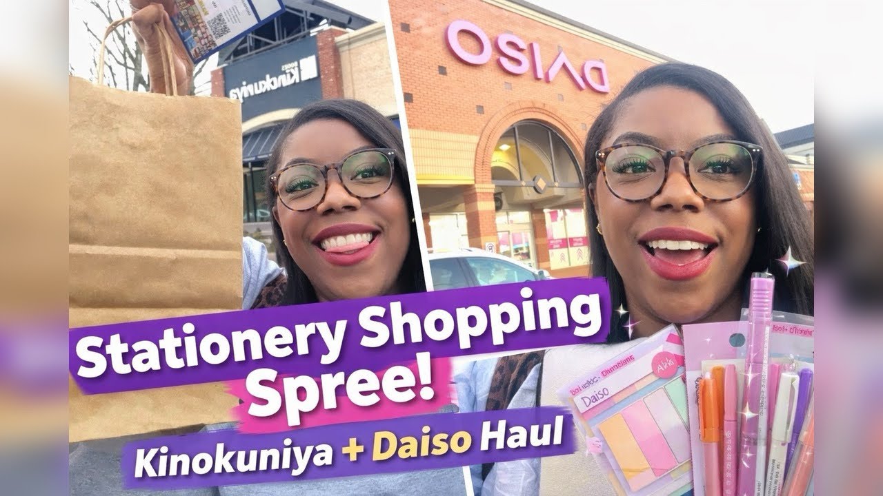 Spent My Birthday at a Stationery Store… 🥹📚💖 | Vlog + Haul