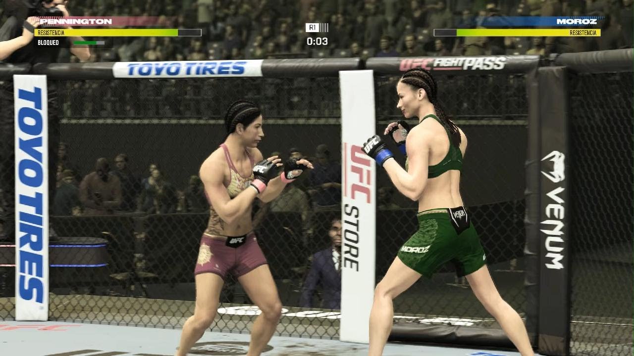 #1 Pelea Aleatoria en Ufc5. TECIA PENNINGTON VS MARYNA  MOROZ