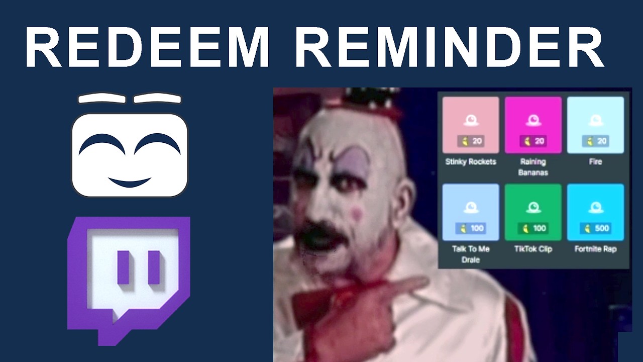 Channel Points Redeems Reminder with SAMMI