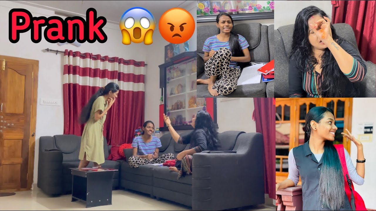 PRANK😱വാവയുടെ സ്കൂളിൽ പോയിട്ടുള്ള കള്ളത്തരം കൈയോടെ പിടിച്ചു 😡🔪vlog/ 435❤️