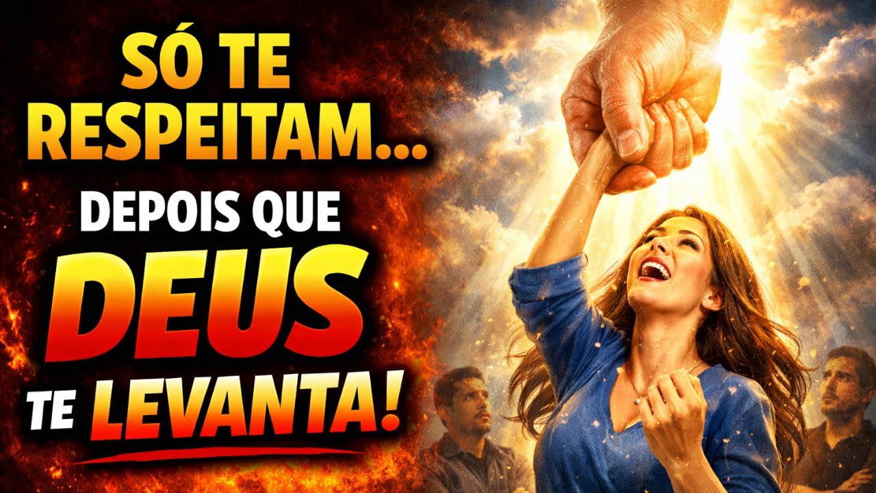 🔴 Há pessoas que só vão te respeitar após Deus te levantar