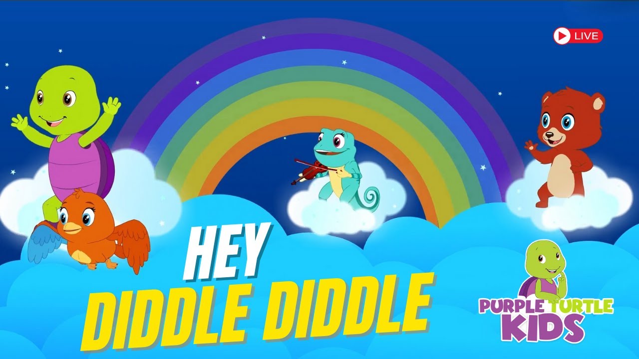 🔴 PurpleTurtle Kids LIVE! Best Kids Songs 2025 + MORE Nursery Rhymes!