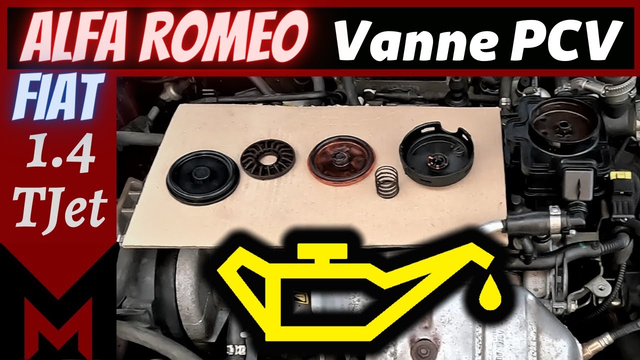 Forte Consommation d'Huile 🚨 Diagnostique Vanne PCV 🔧 Fiat / Alfa Romeo Giulietta 🍀 Meca Maniaque