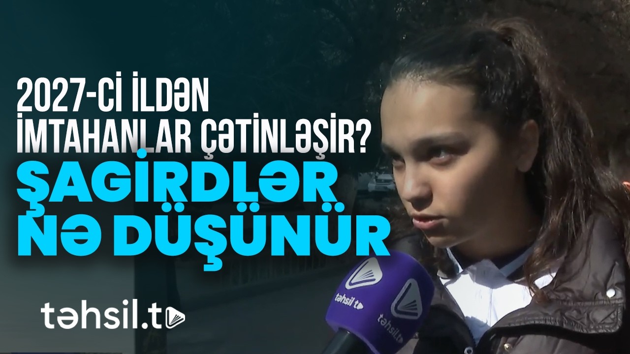 Esse qaydası dəyişir | DİM-dən yeni imtahan modeli – Detallar açıqlandı