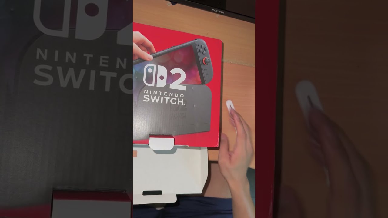 Unboxing Nintendo Switch 2 - ASMR 