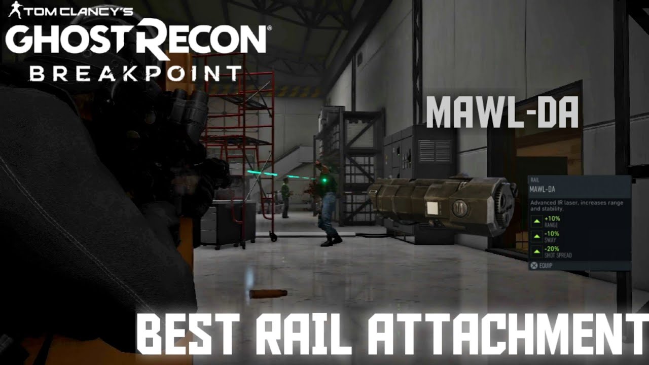 MAWL-DA Laser Attachment location | Ghost Recon Breakpoint