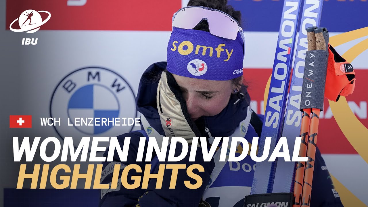 Simon Storms to Lenzerheide 2025 Women Individual WCH Gold (Highlights)