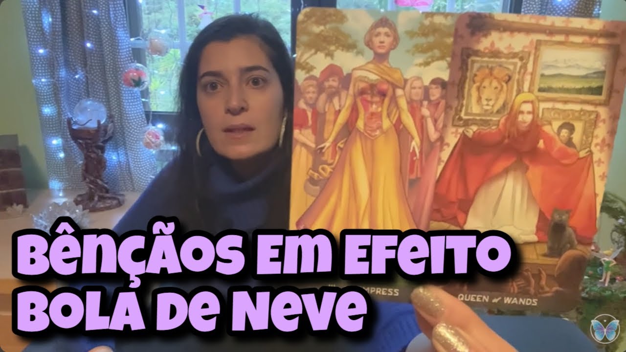 Bênçãos Em Efeito Bola de Neve 💗 Leitura Tarot Oráculos