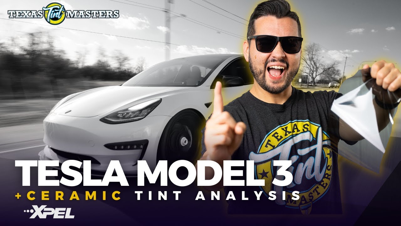 ЛУЧШИЙ способ тонировки Tesla Model 3 керамической пленкой (ПОЛНЫЙ АНАЛИЗ) | Хьюстон, Техас
