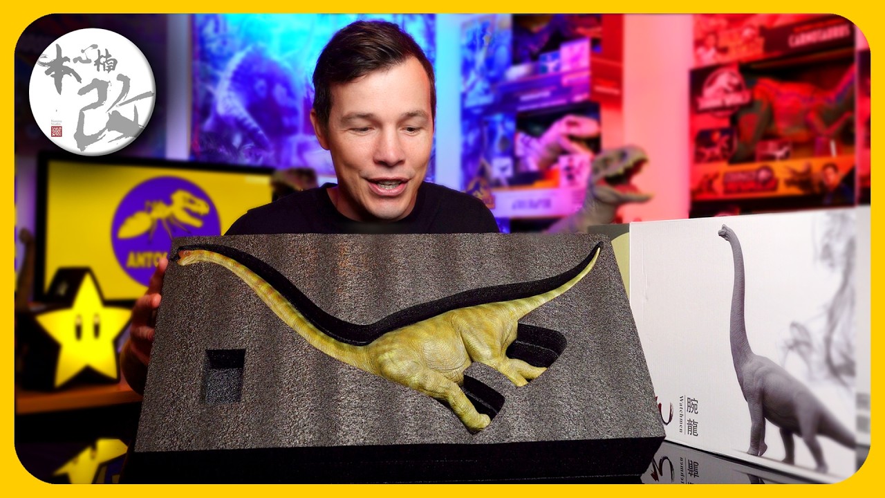 THE BEST BRACHIOSAURUS TOY 2025 | Nanmu Watchmen Brachiosaurus Figure Unboxing and Review