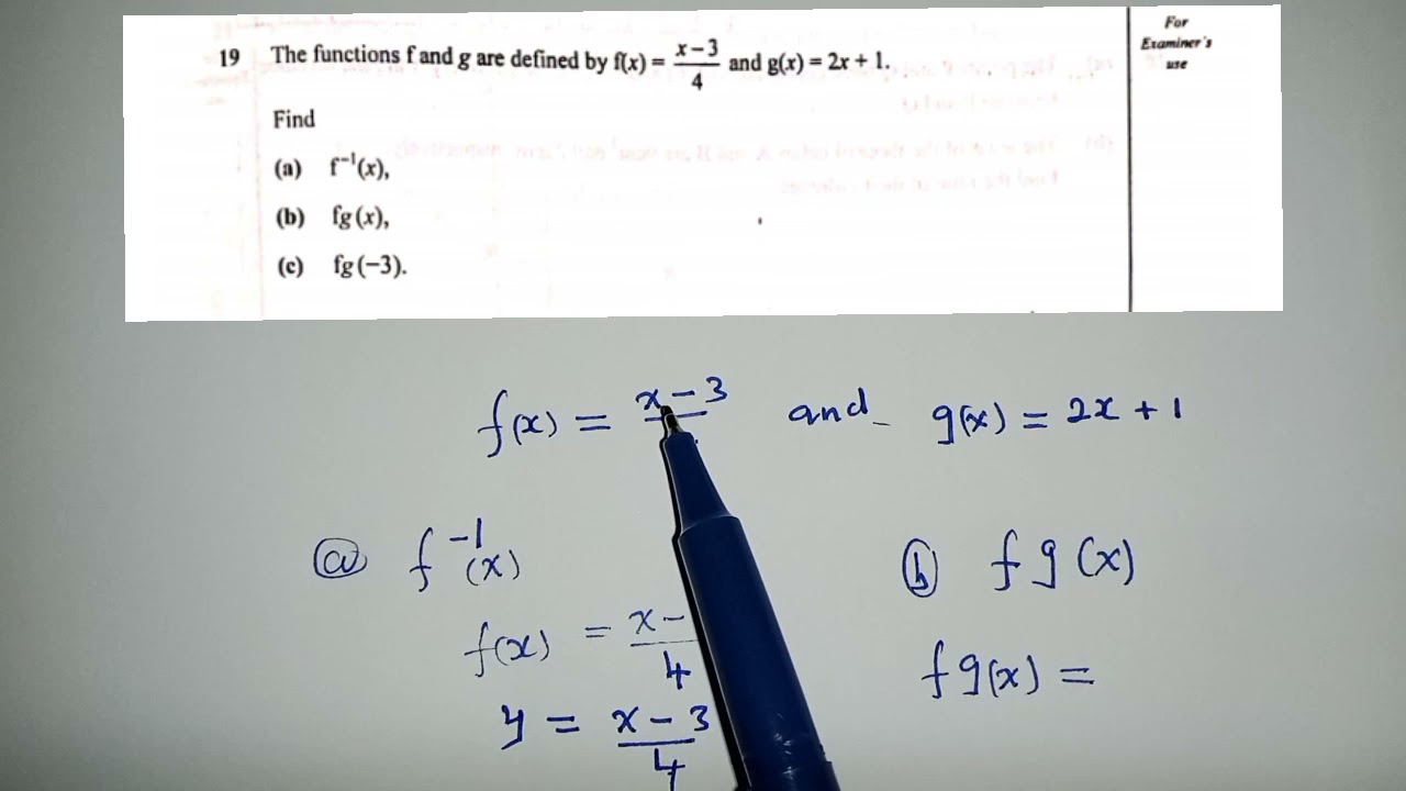 Functions in Mathematics
