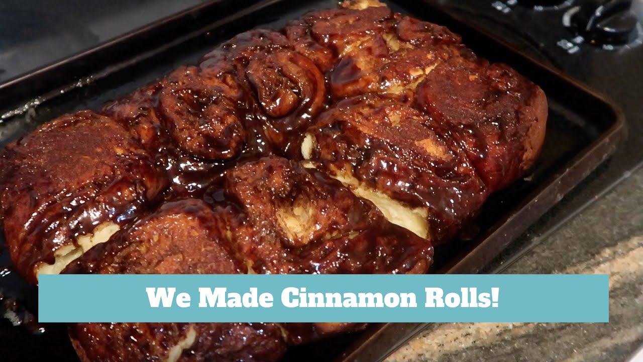 We Made Cinnamon Rolls | Baking With Amy