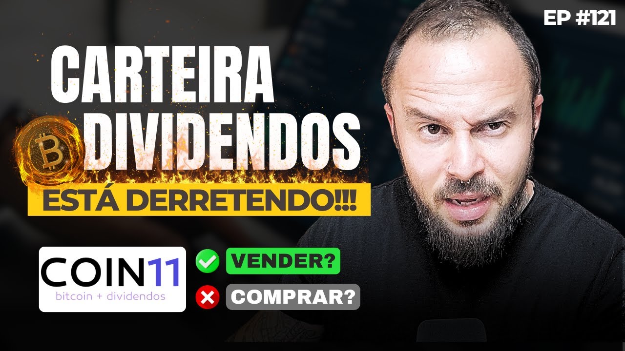 ETF de Dividendos COIN11 Caindo Muito! O que vou fazer com a Carteira de Dividendos?