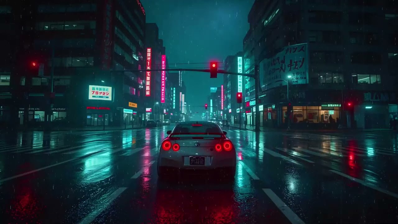 Late Night Rain in Tokyo 🌙 Cozy Lofi to Unwind & Relax