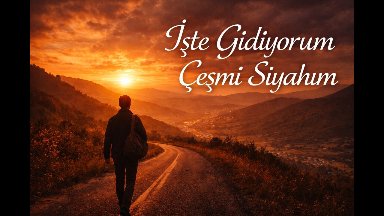 İşte Gidiyorum Ceşmi Siyahim | Psychedelic Anatolian Cover | Anonim Türkü | Modern Cover