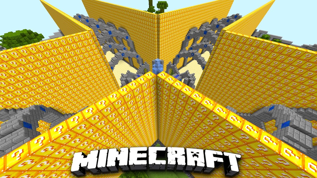 Minecraft HE'S A GOD!! | Lucky Block Walls - Minecraft Mods