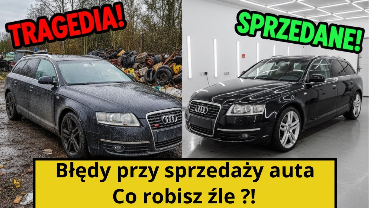 Porady Jak szybko sprzedać samochód ? – czego NIE robić, żeby sprzedało się szybciej ?! 