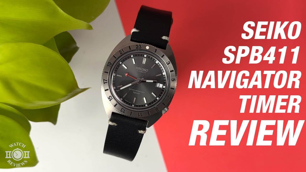 Seiko Navigator Timer reissue SPB411 review