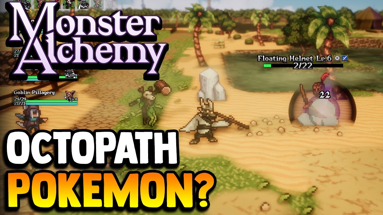I Used ALCHEMY To Create AWESOME Monsters in this Upcoming JRPG Creature Collector