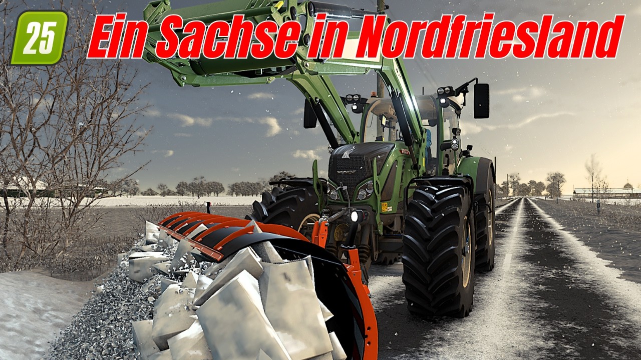 Ein Sachse in Nordfriesland | Der WINTER hat uns im GRIFF | #30 LS25