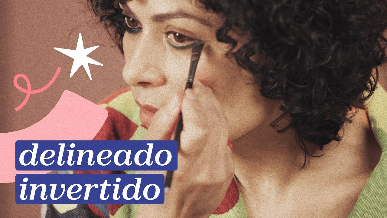 Delineado invertido reina em tutorial de Fabi Gomes: veja como fazer!| E aí, Beleza?