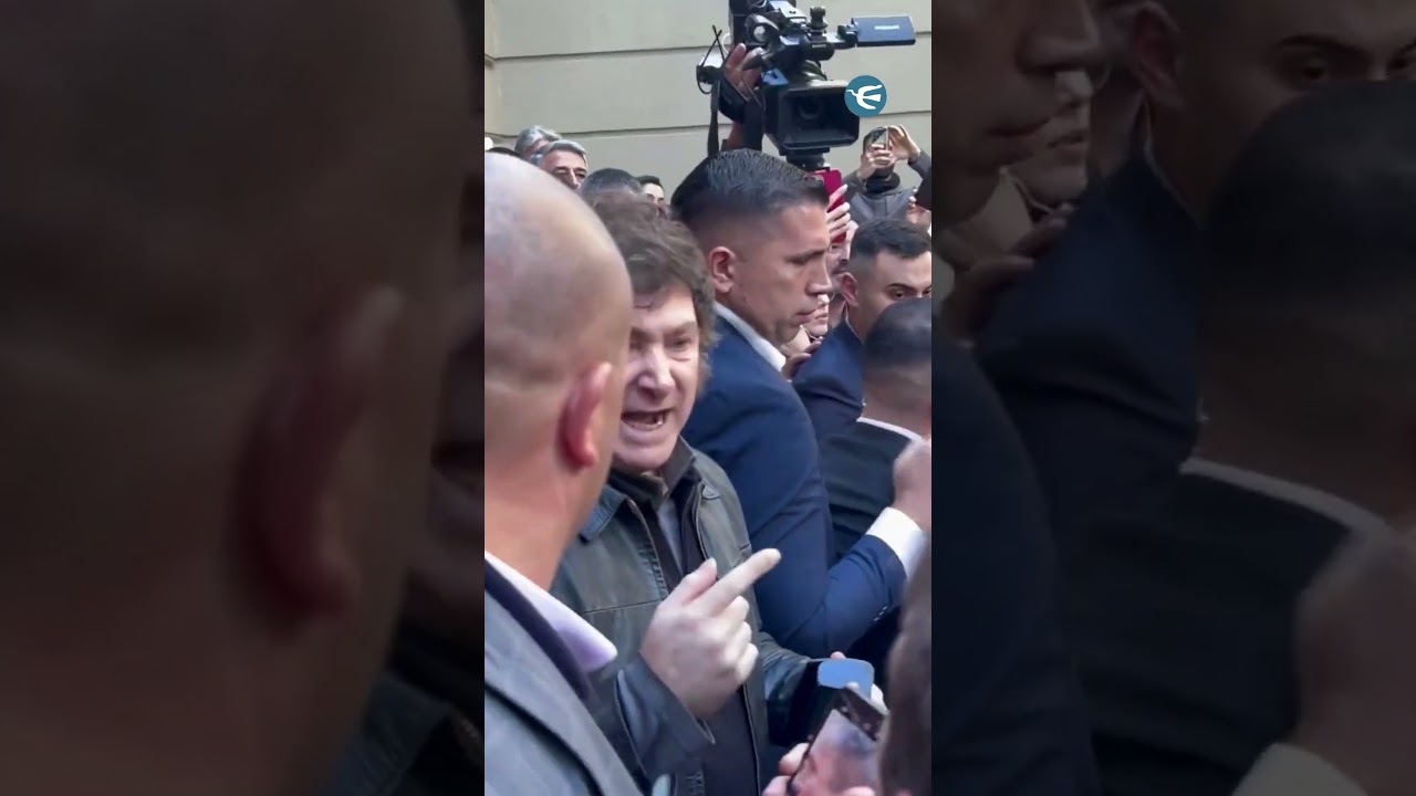 El enojo de Javier Milei: 