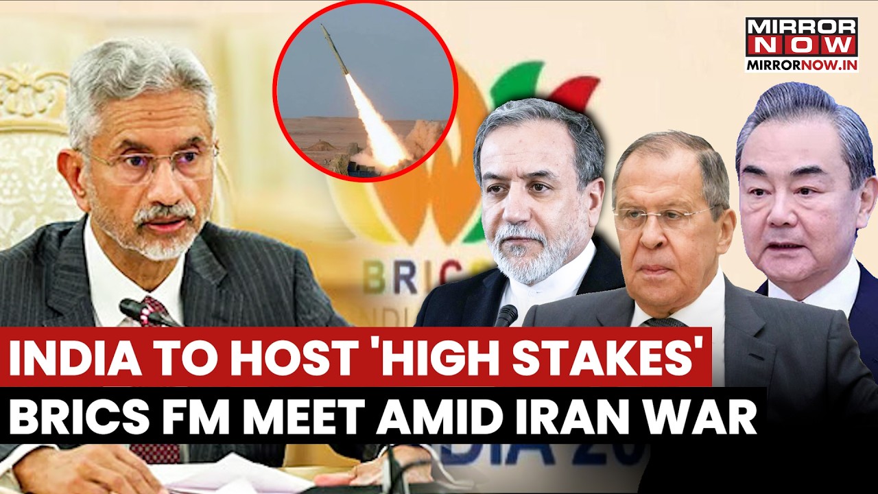 India Hosts Iran, UAE At BRICS FM Meet Amid Iran War; Russia's Lavrov Among Key Attendees