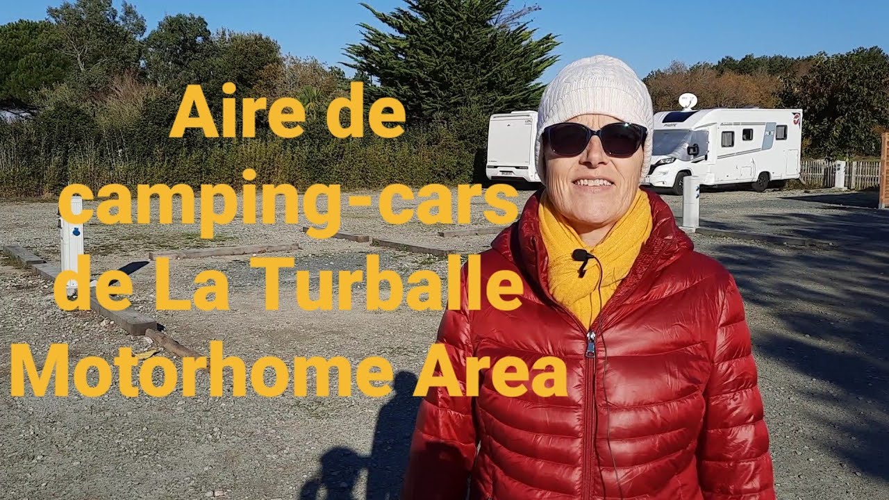 Aire CAMPING-CAR PARK La Turballe, Grande Falaise (Loire-Atlantique, 44) Motorhome Area