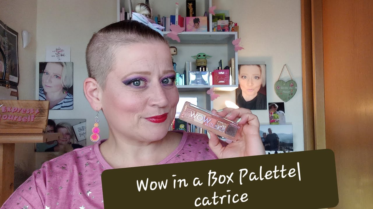 Lidschattenpalettenvorstellung/catrice/WOW in a Box Palette