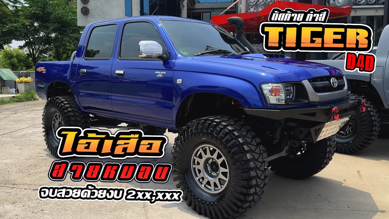 [ช่วงรีสโตร์] กับ ไอ้เสือสายหมอบ TIGER D4D ตัดท้าย ทำสีใหม่ 2XX,XXX จบ