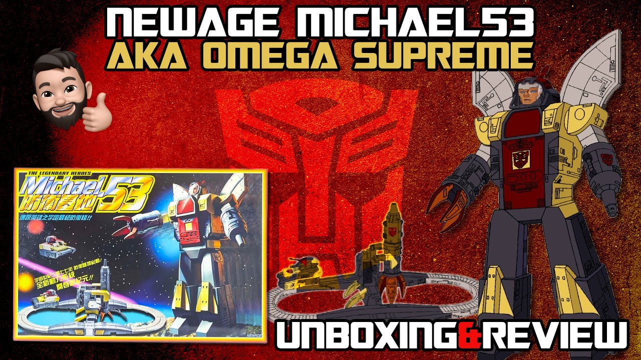 Newage Michael H53 aka Omega Supreme Review - One of the Best Transformers in Legend Scale
