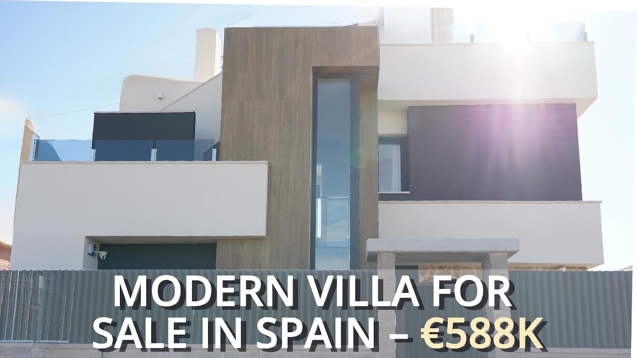 🇪🇸 MODERN NEW-BUILD VILLA | €588,000 | COSTA BLANCA, SPAIN