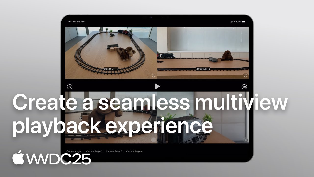 WWDC25: Create a seamless multiview playback experience | Apple
