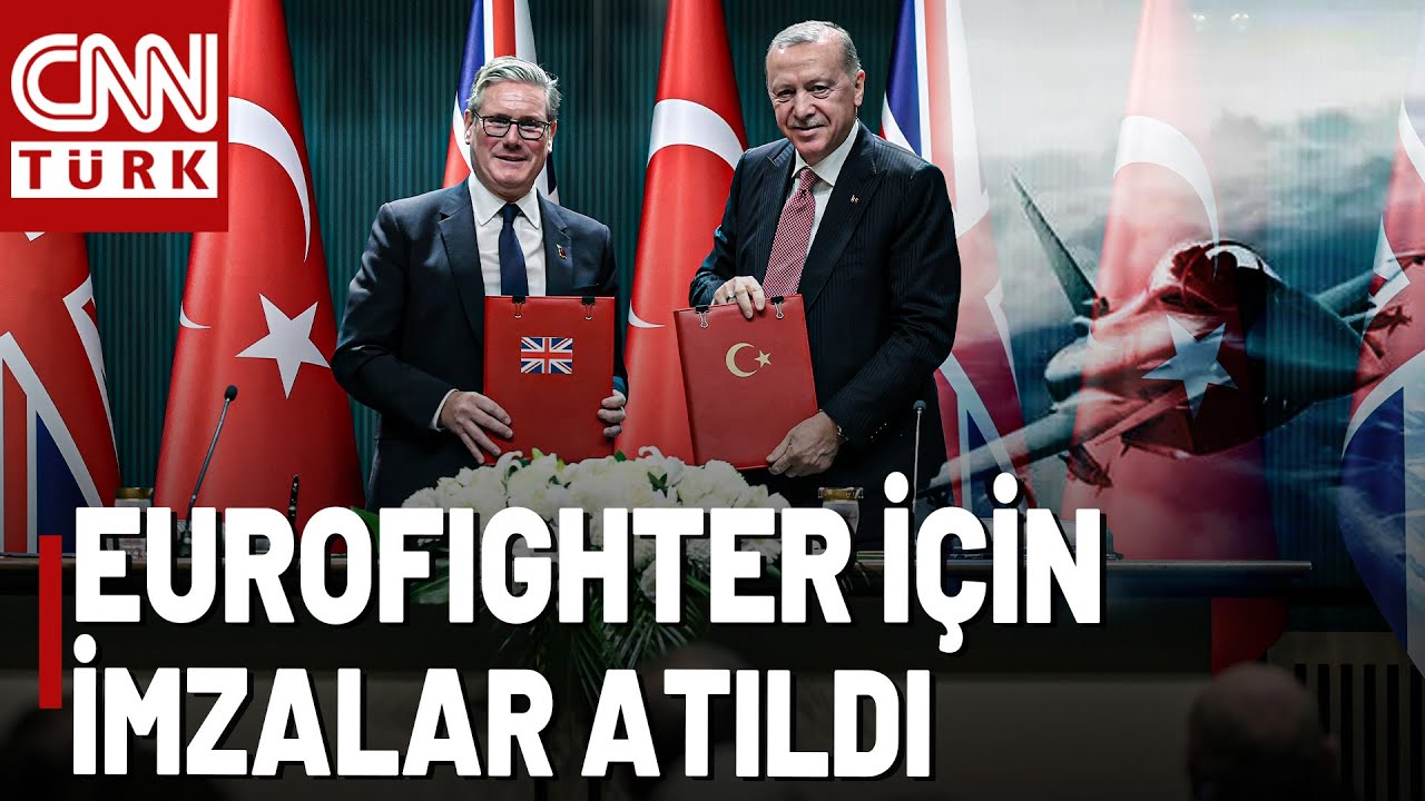 SON DAKİKA🚨Eurofighter Anlaşması İmzalandı! Erdoğan: 