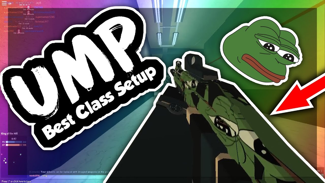 UMP 45 Best Class Setup | Phantom Forces