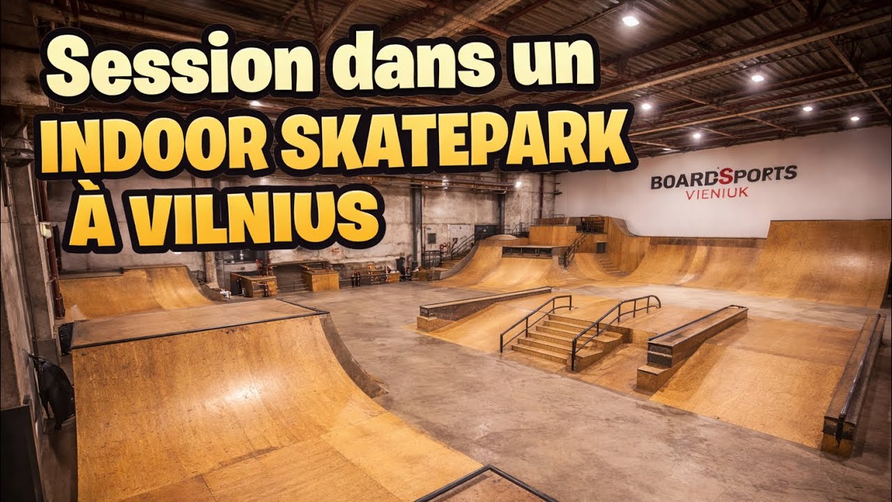BOARDSPORTS SKATEPARK VILNIUS 🇱🇹