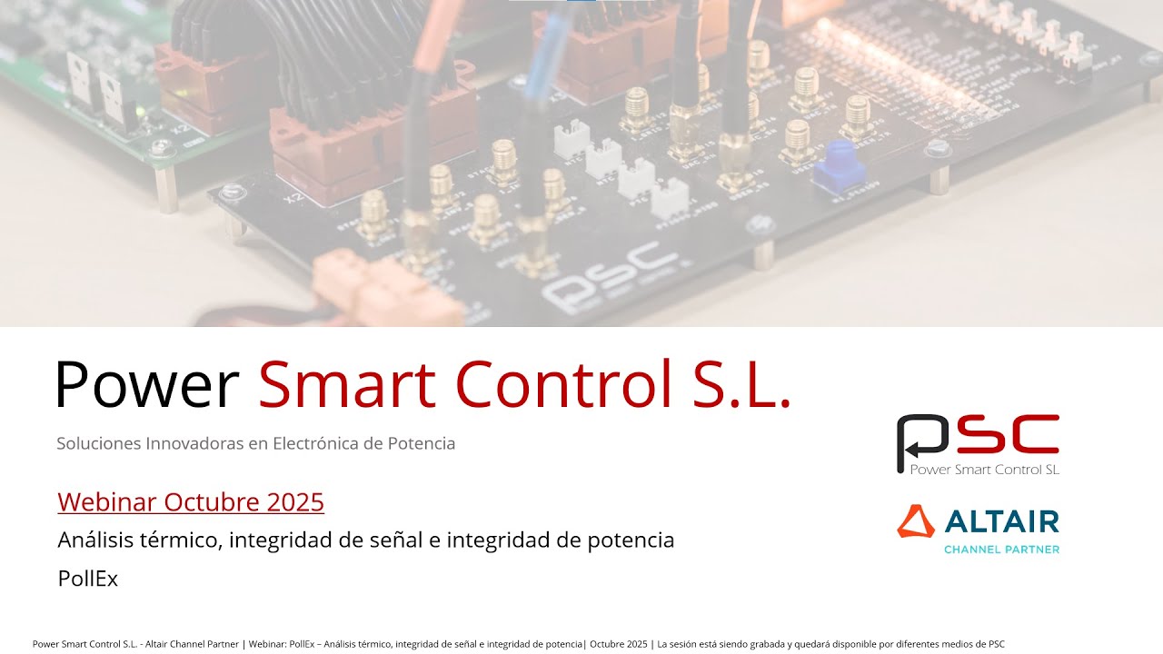 PollEx - Análisis térmico, integridad de señal e integridad de potencia
