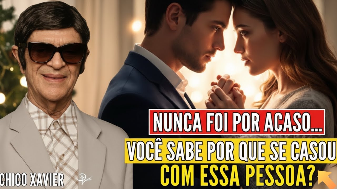 Você Não Se Casou Por Acaso: O Vínculo Cármico Entre Duas Almas | Chico Xavier