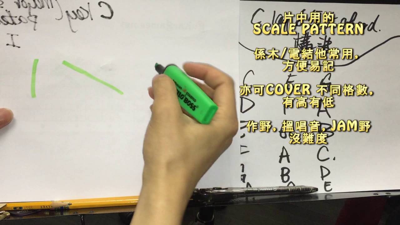[結他教學] 點解一個CHORD 有幾個按法?? 因為 COLOR CHORD!