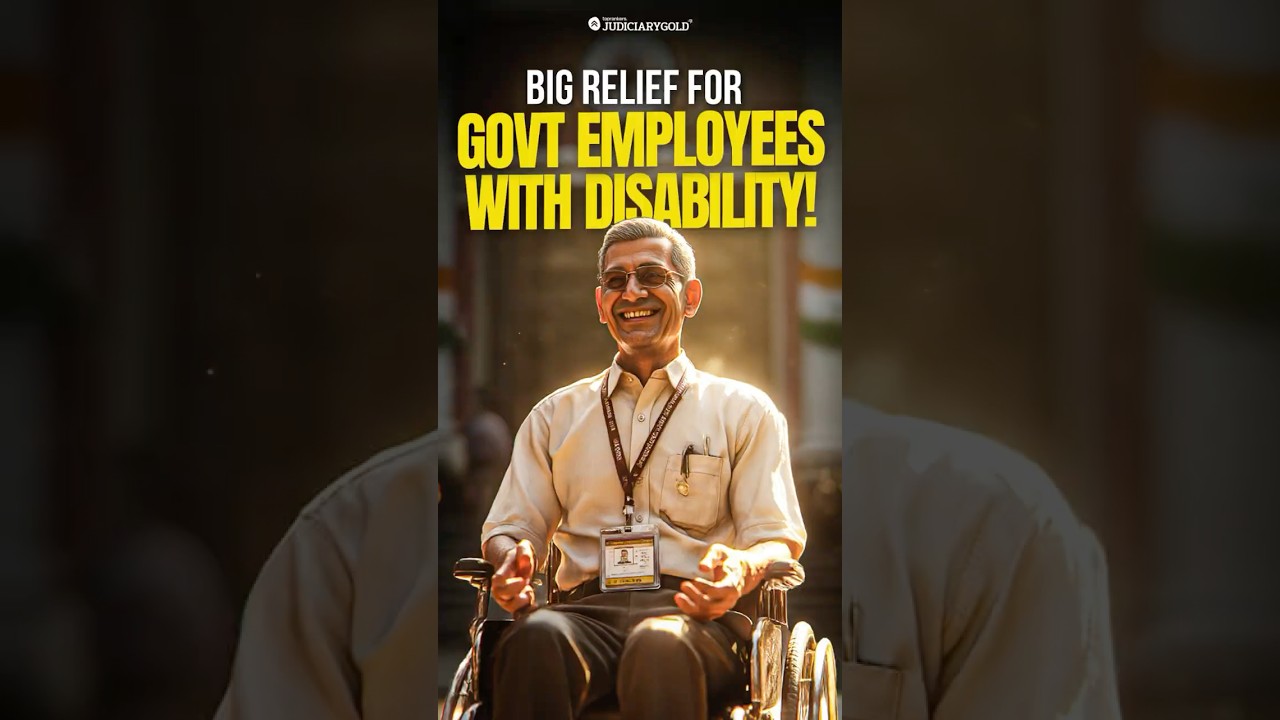 Big Relief for Govt Employees with Disability #govtemployees