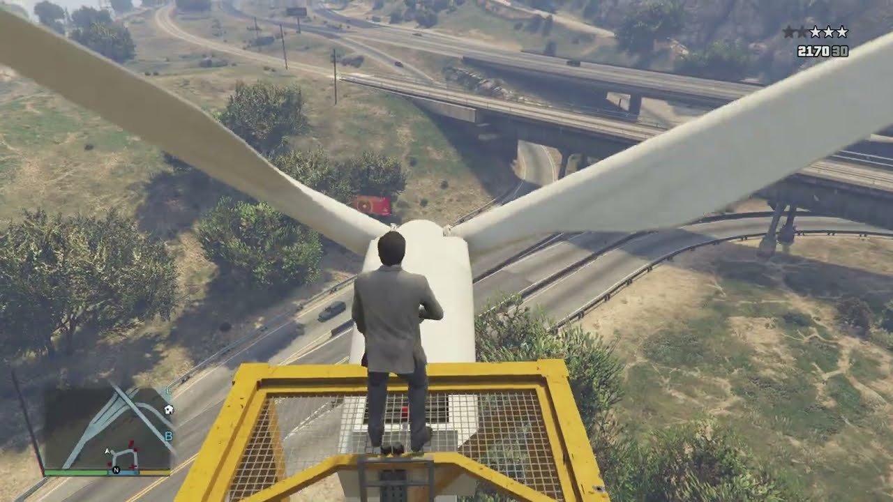Grand Theft Auto V PS5 Free-roam Gameplay #1206